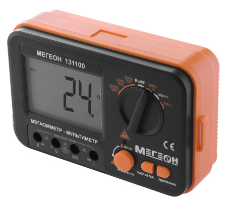 Мегаомметр (измеритель сопротивления изоляции) МЕГЕОН 131100 купить по низкой цене | МАКСПРОФИТ