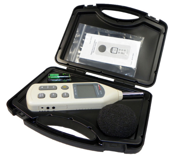 Шумомер цифровой UnionTEST SM137 купить по низкой цене | МАКСПРОФИТ