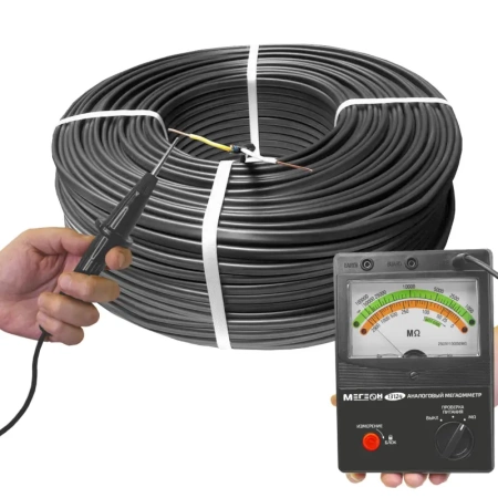 Мегаомметр (измеритель сопротивления изоляции) МЕГЕОН 13124 купить по низкой цене | МАКСПРОФИТ