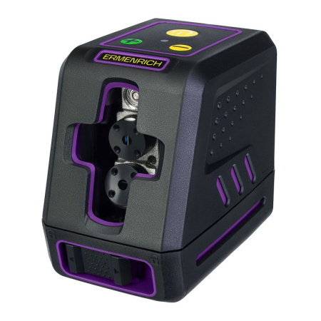 Лазерный уровень Ermenrich BASE LT20, фиолетовый купить по низкой цене | МАКСПРОФИТ