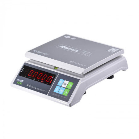 Порционные настольные весы M-ER 326 AFU-6.01 "Post II" LED  (двойной дисплей) купить по низкой цене | МАКСПРОФИТ