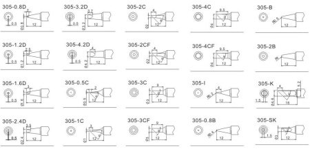 Жало Quick 3034-3,2D (Quick 305-3.2D) купить по низкой цене | МАКСПРОФИТ