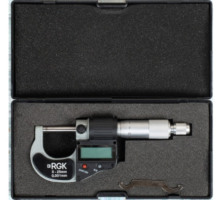 Электронный микрометр RGK MC-25 купить по низкой цене | МАКСПРОФИТ