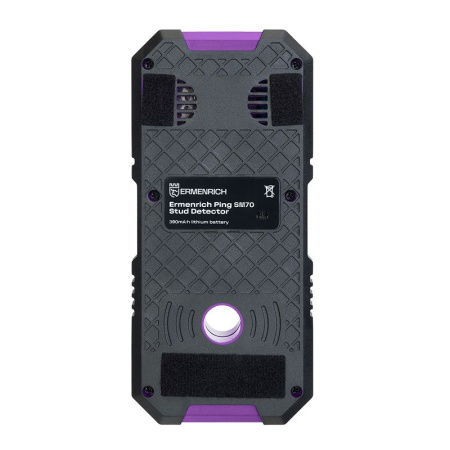 Детектор скрытой проводки Ermenrich Ping SM70, фиолетовый купить по низкой цене | МАКСПРОФИТ