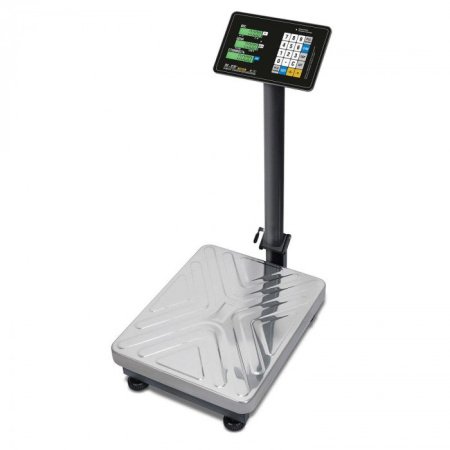 Торговые напольные весы M-ER 333 ACP-150.20/50 "TRADER" с расчетом стоимости LCD c RS-232 купить по низкой цене | МАКСПРОФИТ