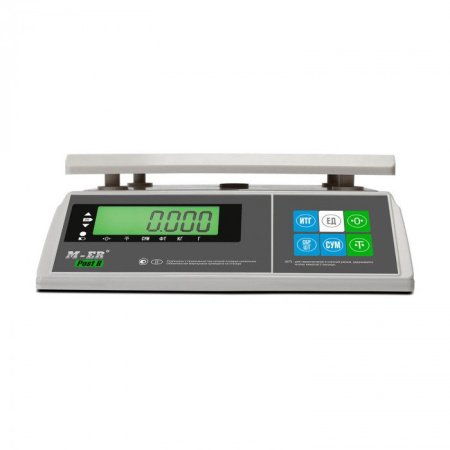 Фасовочные настольные весы M-ER 326 AFU-6.01 "Post II" LCD купить по низкой цене | МАКСПРОФИТ