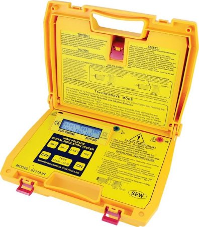 Измеритель сопротивления изоляции SEW 6210 IN купить по низкой цене | МАКСПРОФИТ