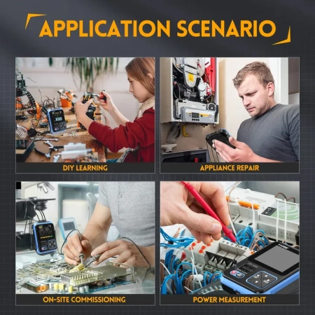 Мультифункциональный осциллограф-тестер-генератор FNIRSI DSO TC3 купить по низкой цене | МАКСПРОФИТ