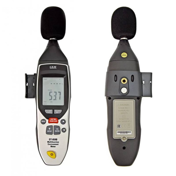 Многофункциональный измеритель окружающей среды CEM DT-859B купить по низкой цене | МАКСПРОФИТ
