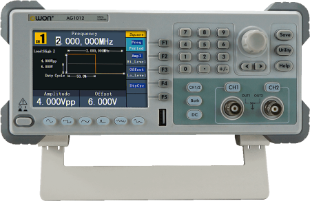 Универсальный DDS-генератор сигналов OWON AG1012 купить по низкой цене | МАКСПРОФИТ